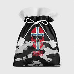 Мешок для подарков Made in Norway, цвет: 3D-принт