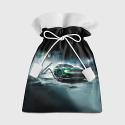 Мешок для подарков Призрачный Ford Mustang, цвет: 3D-принт