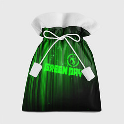 Мешок для подарков Green Day лучи, цвет: 3D-принт