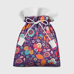 Мешок для подарков Цветочный взрыв, цвет: 3D-принт