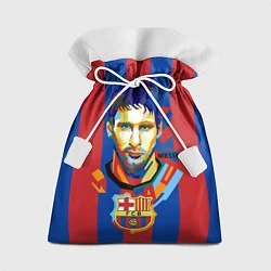 Мешок для подарков Lionel Messi, цвет: 3D-принт
