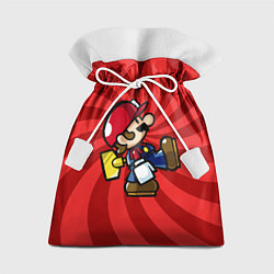 Мешок для подарков Super Mario: Red Illusion, цвет: 3D-принт