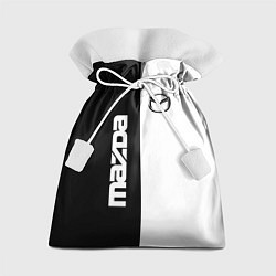 Мешок для подарков Mazda B&W, цвет: 3D-принт