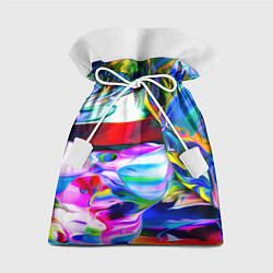 Мешок для подарков Фантастическая палитра, цвет: 3D-принт