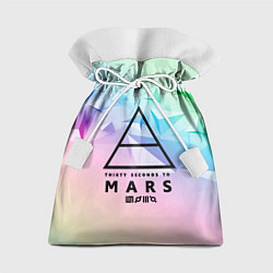 Мешок для подарков 30 Seconds to Mars, цвет: 3D-принт