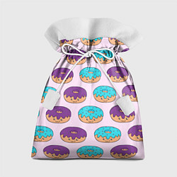 Мешок для подарков Любитель пончиков, цвет: 3D-принт