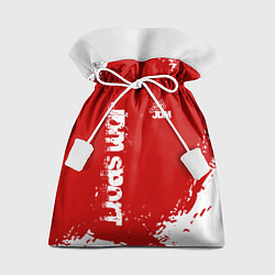 Мешок для подарков Eat Sleep JDM: Red Style, цвет: 3D-принт