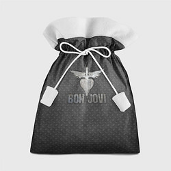 Мешок для подарков Bon Jovi: Metallic Style, цвет: 3D-принт