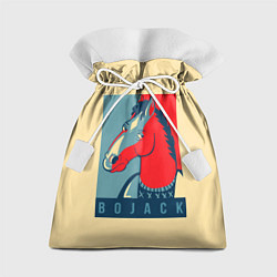 Мешок для подарков BoJack Obey, цвет: 3D-принт