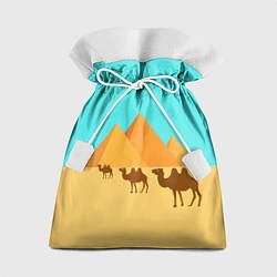 Мешок для подарков Пирамиды Египта, цвет: 3D-принт