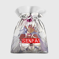 Мешок для подарков Senpai: White Girl, цвет: 3D-принт