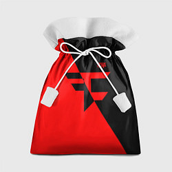 Мешок для подарков FaZe Clan: Red & Black, цвет: 3D-принт