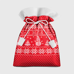 Мешок для подарков Новогодняя Юля, цвет: 3D-принт