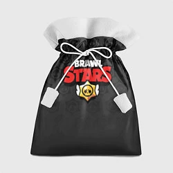 Мешок для подарков Brawl Stars: Black Team, цвет: 3D-принт
