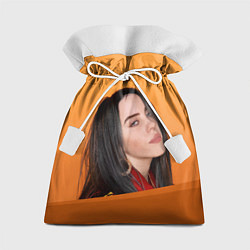 Мешок для подарков BILLIE EILISH: Orange Mood, цвет: 3D-принт