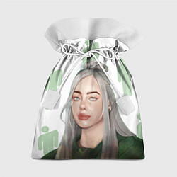 Мешок для подарков Billie Eilish, цвет: 3D-принт