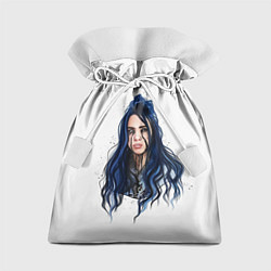 Мешок для подарков BILLIE EILISH, цвет: 3D-принт