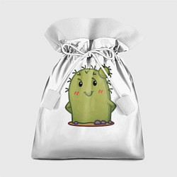 Мешок для подарков Кактус, цвет: 3D-принт