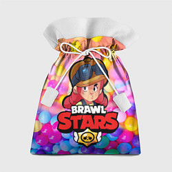 Мешок для подарков Brawl Stars - Jessie, цвет: 3D-принт