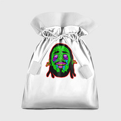 Мешок для подарков Post Malone, цвет: 3D-принт