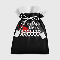 Мешок для подарков Three days grace, цвет: 3D-принт