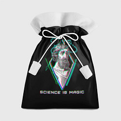 Мешок для подарков Magic is science - Пифагор, цвет: 3D-принт