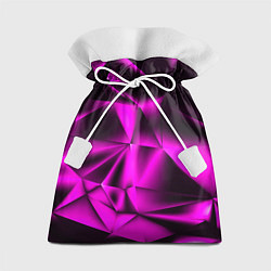 Мешок для подарков НЕОНОВАЯ ТЕКСТУРА, цвет: 3D-принт
