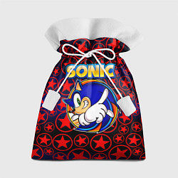 Мешок для подарков Sonic, цвет: 3D-принт