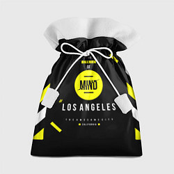 Мешок для подарков Off-White: Los Angeles, цвет: 3D-принт