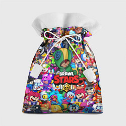Мешок для подарков BRAWL STARS:LEON, цвет: 3D-принт