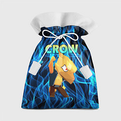 Мешок для подарков BRAWL STARS CROW, цвет: 3D-принт