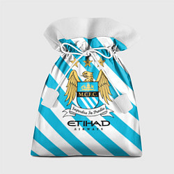 Мешок для подарков Манчестер Сити, цвет: 3D-принт