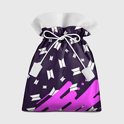 Мешок для подарков BTS БТС, цвет: 3D-принт