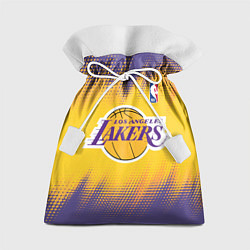 Мешок для подарков Los Angeles Lakers, цвет: 3D-принт