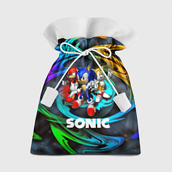 Мешок для подарков SONIC TRIO, цвет: 3D-принт