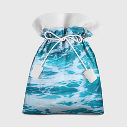 Мешок для подарков Вода волны пена море, цвет: 3D-принт