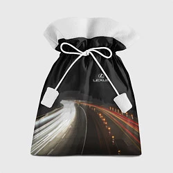 Мешок для подарков Night route, цвет: 3D-принт