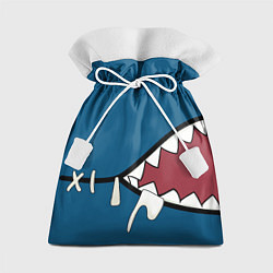Мешок для подарков Акула gawr gura, цвет: 3D-принт