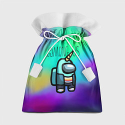 Мешок для подарков Among Us Unicorn Z, цвет: 3D-принт