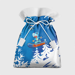 Мешок для подарков Brawl Stars Snowboarding, цвет: 3D-принт