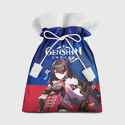 Мешок для подарков Genshin Impact, цвет: 3D-принт
