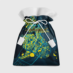 Мешок для подарков Cyberpunk, цвет: 3D-принт