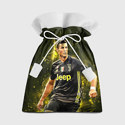 Мешок для подарков Cristiano Ronaldo Juventus, цвет: 3D-принт
