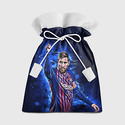 Мешок для подарков Lionel Messi Barcelona 10, цвет: 3D-принт