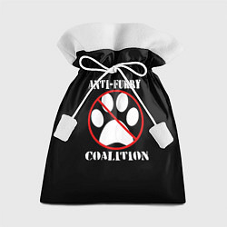 Мешок для подарков Anti-Furry coalition, цвет: 3D-принт