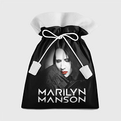 Мешок для подарков MARILYN MANSON, цвет: 3D-принт