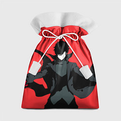 Мешок для подарков Чёрный Рэн, цвет: 3D-принт