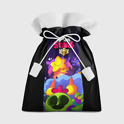 Мешок для подарков Сенди Спайк бравл, цвет: 3D-принт