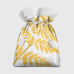 Мешок для подарков Жёлтый папоротник, цвет: 3D-принт