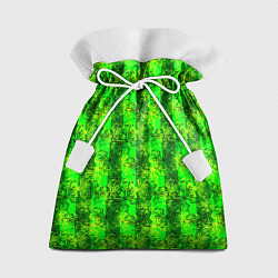 Мешок для подарков Неоновый полосатый узор, цвет: 3D-принт